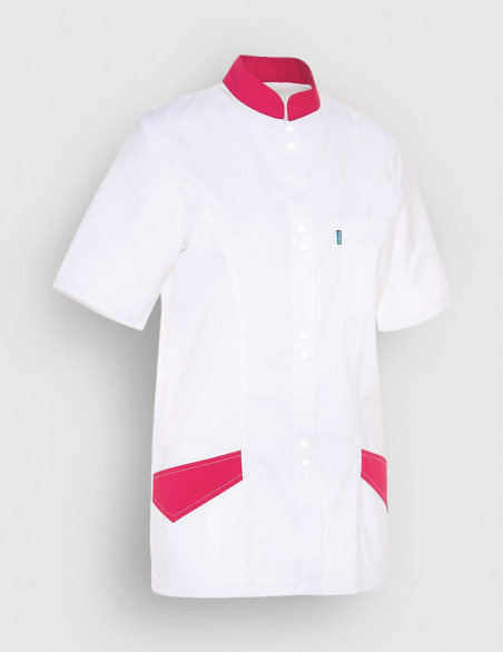 Blouse médicale femme Julia Blanc Couleur Belissa