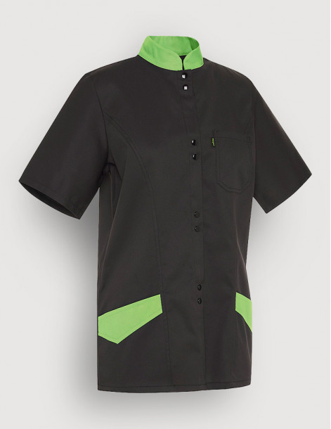 Blouse médicale femme Julia Ardoise-Couleur 2