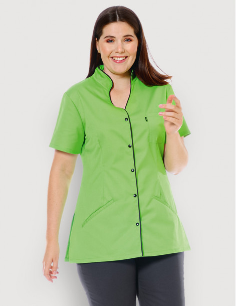 Blouse médicale femme Matilda Kaki-Ardoise by Belissa 2