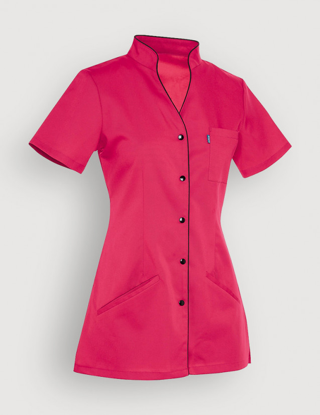Blouse médicale femme Matilda Framboise-Ardoise by Belissa