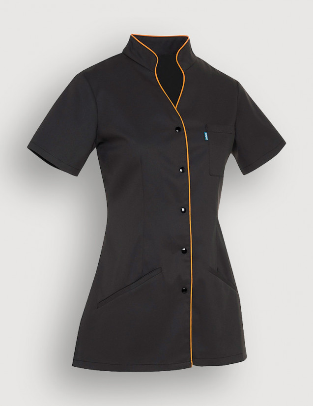 Blouse médicale femme Matilda Ardoise-Abricot by Belissa