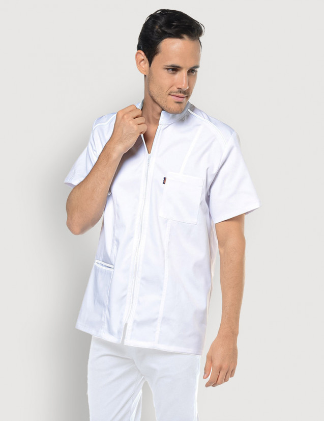 Blouse blanche homme Lucas by Belissa