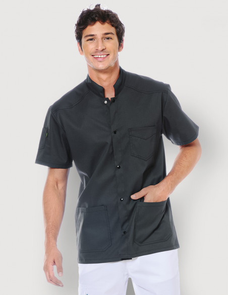 Blouse médicale Couleur pour homme Sam Ardoise by Belissa