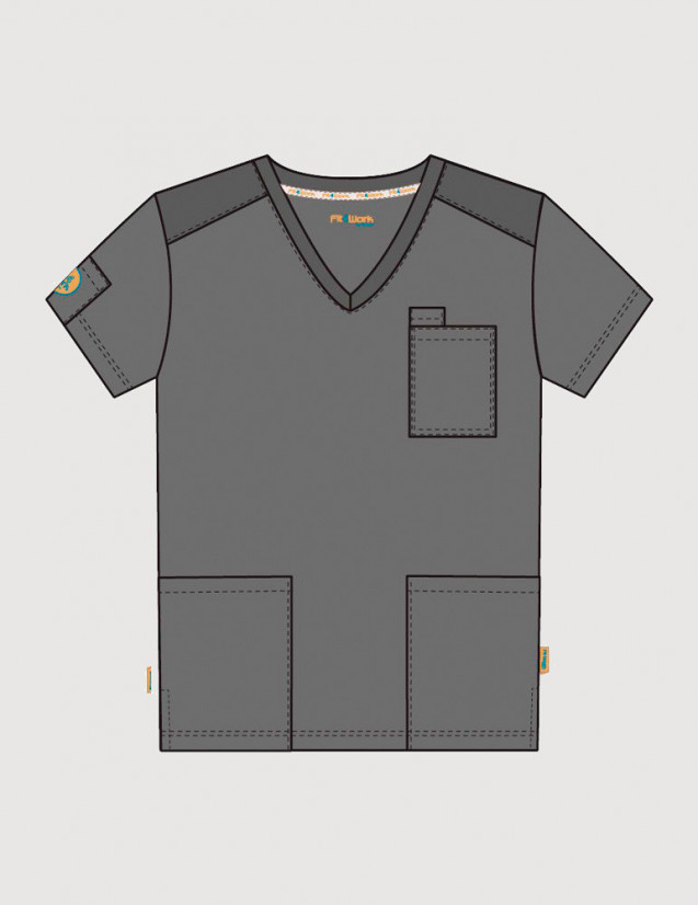 Tunique médicale homme Elton Medical Sportswear - Fit For Work by Belissa