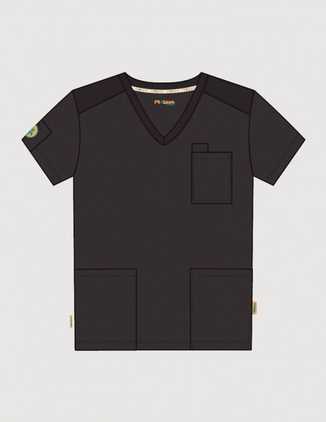 Tunique médicale homme Elton Medical Sportswear - Fit For Work by Belissa