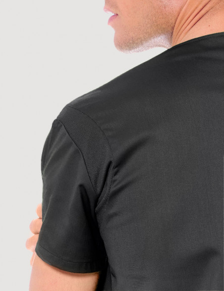 Blouse médicale unisexe Ardoise Made in France by Belissa