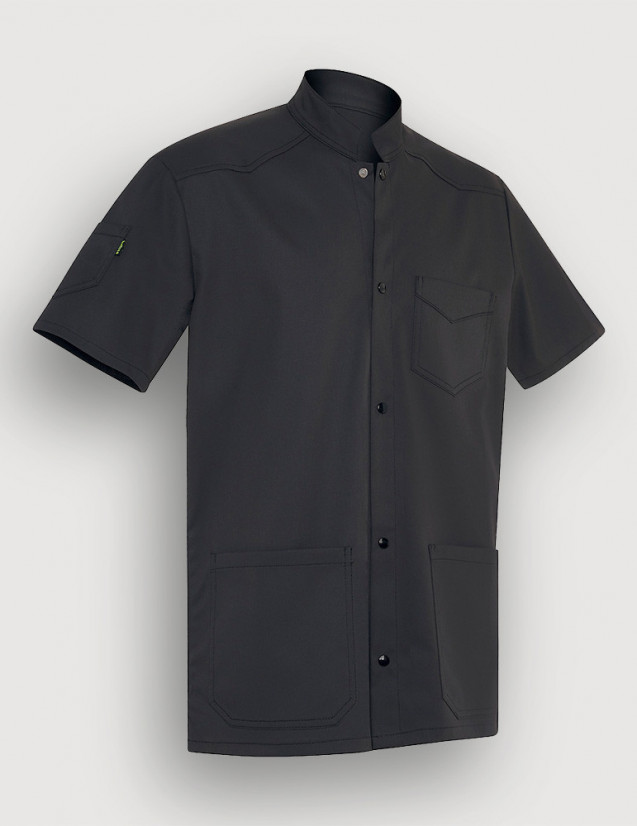 Blouse médicale Couleur pour homme Sam Ardoise by Belissa Blouse médicale Couleur pour homme Sam Ardoise by Belissa