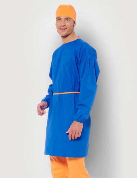 Surblouse protection textile réutilisable unisexe