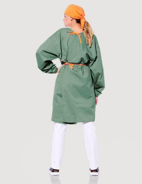 Surblouse protection textile réutilisable unisexe