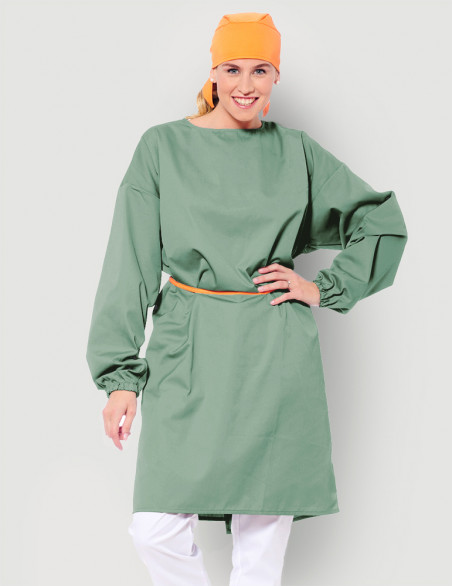 Surblouse protection textile réutilisable unisexe