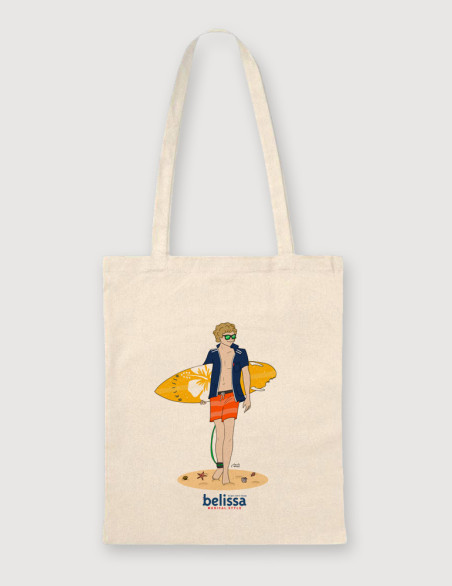 Tote bag Belissa Cool Surfer