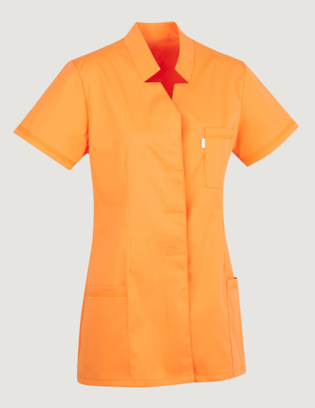 Blouse médicale Starla by belissa - Vue ghost - couleur abricot