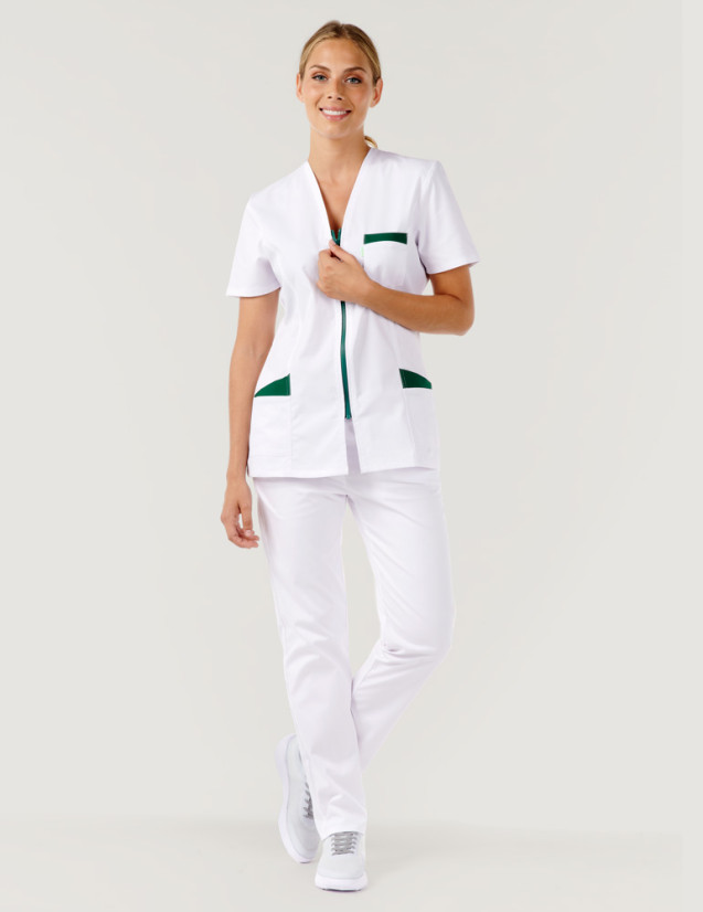 LOUISE - Blouse médicale femme "Blanc" LOUISE - Blouse médicale femme "Blanc"