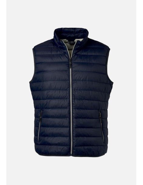 Gilet matelassé, bodywarmer, doudoune sans manche pour homme, couleur noir 2