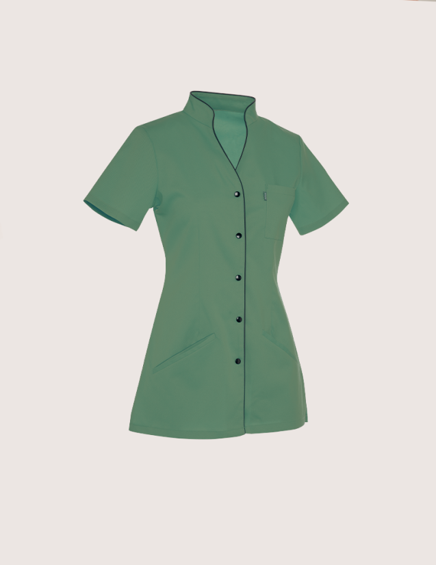 Blouse médicale femme Matilda Kaki-Ardoise by Belissa