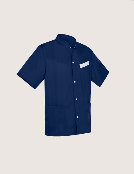 ROMEO - Blouse médicale homme "Marine/Blanc"