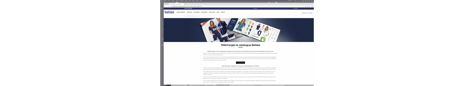 Bonnie - blouse medicale femme - Blouse pharmacie - Blouse dentiste